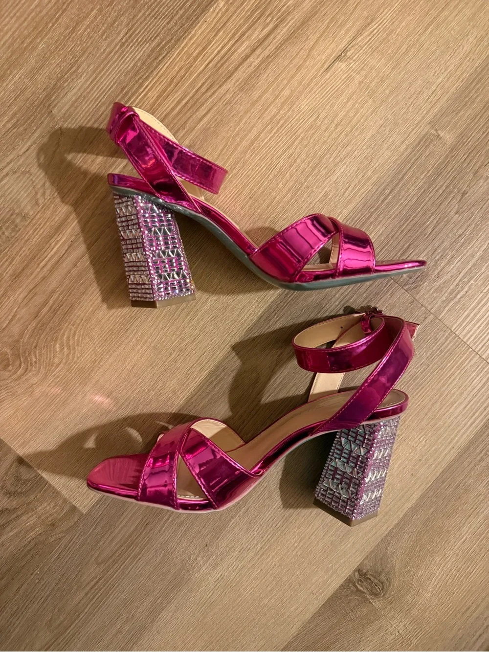 Betsey Johnson bold metallic
